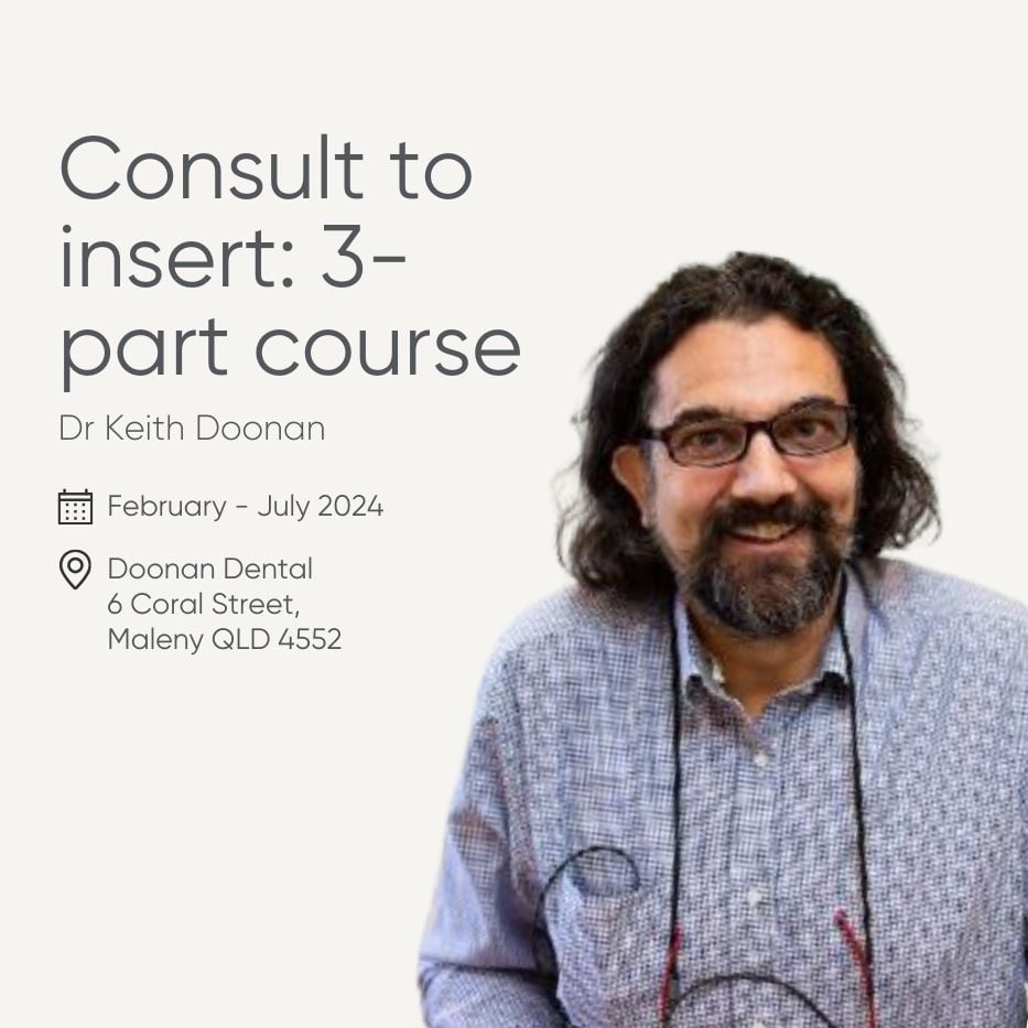 2024 Consult to insert 3 part course