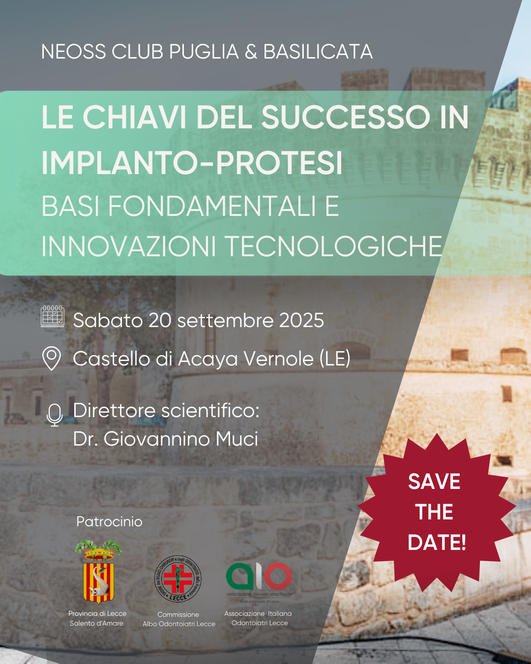 Le chiavi del successo in implanto-protesi. Basi fondamentali e innovazioni tecnologiche